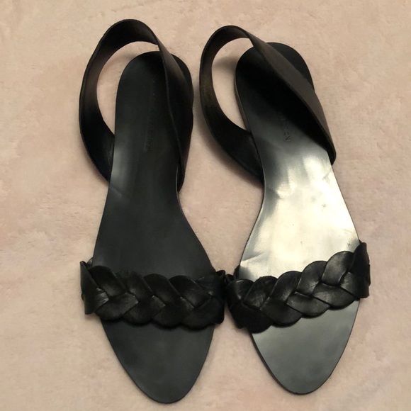 zara basic sandals